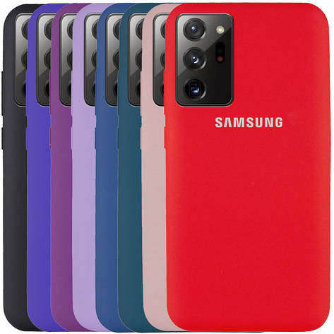 Чохол Silicone Cover Full Protective (AA) для Samsung Galaxy Note 20 Ultra, фото 2