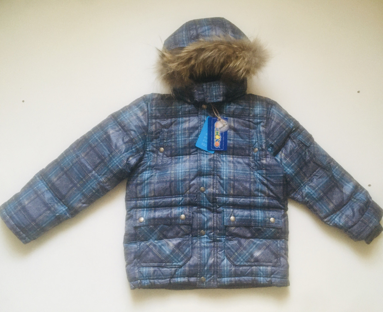 Курточка зимняя для мальчика пух - фото 1 - id-p325691520