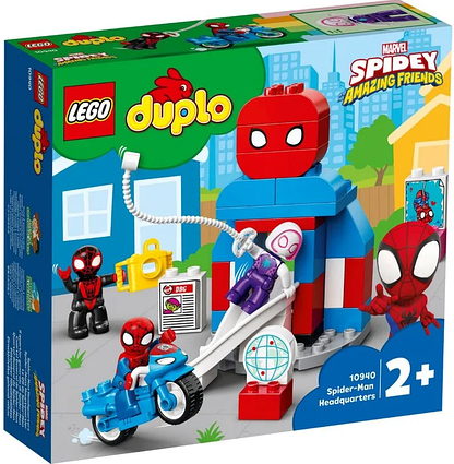 Конструктор LEGO Duplo Штаб-квартира Людини-Павука (10940)