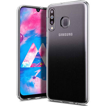 TPU чехол Epic Transparent 1,0 mm для Samsung Galaxy M30, фото 2