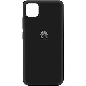 Чохол Silicone Cover My Color Full Protective (A) для Huawei Y5p Чорний / Black