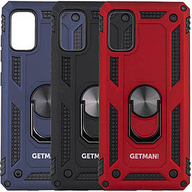 Ударостійкий чохол GETMAN Serge Ring for Magnet для Samsung Galaxy A41