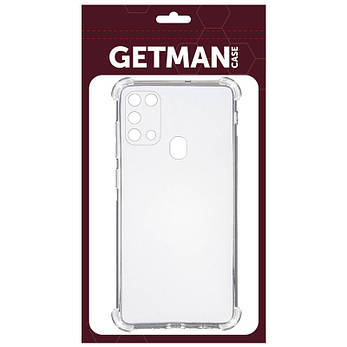 TPU чехол GETMAN Ease logo кути посилені для Samsung Galaxy M31, фото 2