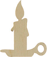 Підвіска "Свічка" 5см фанера