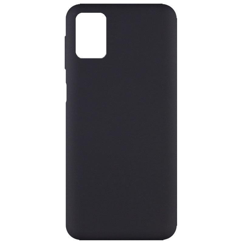 Чохол Silicone Cover Full without Logo (A) для Samsung Galaxy M51 Чорний / Black