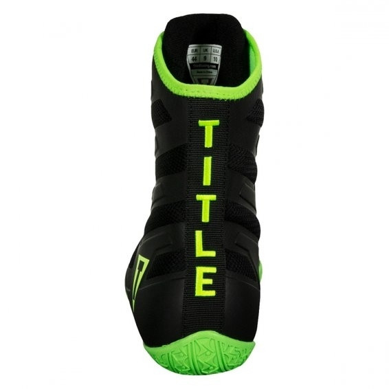 Боксерки TITLE Boxing Total Balance Boxing Shoes 41, салатовый/черный - фото 5 - id-p1509907353