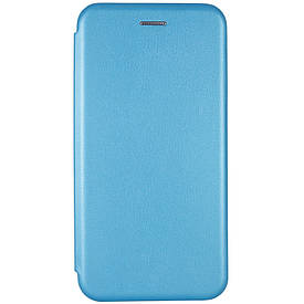 Шкіряний чохол (книжка) Classy для Samsung Galaxy S20 FE Слот для візитки, Блакитний