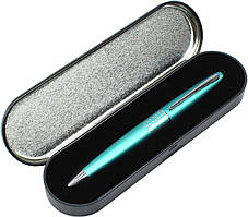 Ручка кульк. "Pilot" №BP-MR3-M-DT-L-E св.-блакитний металік,"кружечки",синя