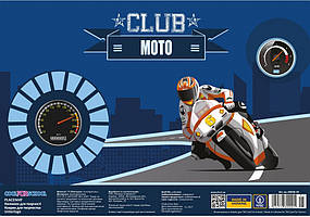 Килимок для дит. творч. "CoolForSchool" №CF69000-05 Moto club A3 пласт. миючий(8)