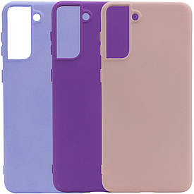Чохол Silicone Cover Full without Logo (A) для Samsung Galaxy S21+