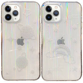TPU+Glass чохол Aurora Space для Apple iPhone 11 Pro Max (6.5")