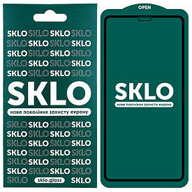 Захисне скло SKLO 5D (full glue) для Apple iPhone mini 12 (5.4")