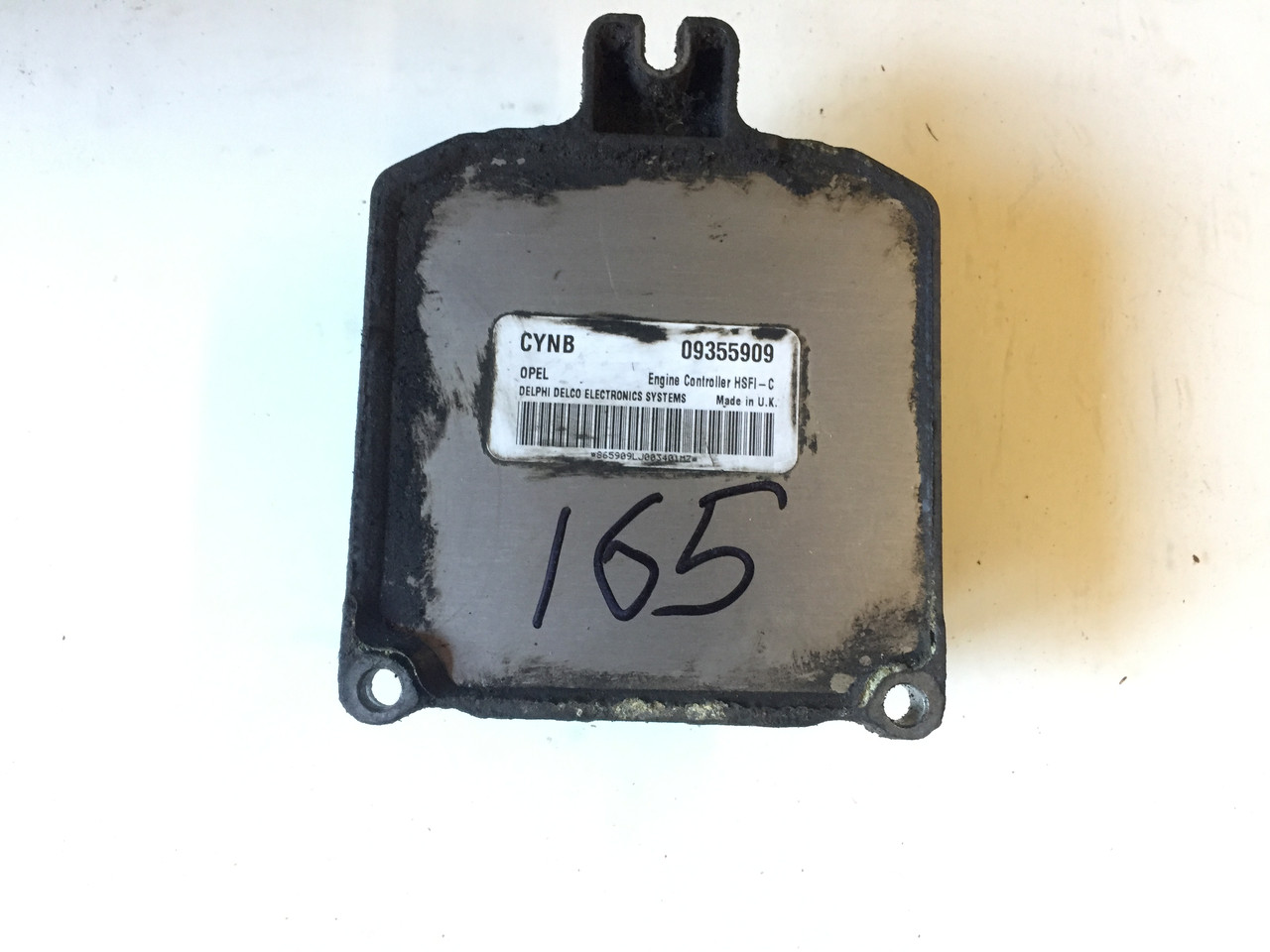 Блок управління двигуном БУД ЕБУ Opel astra g 1.4 №165 09355909