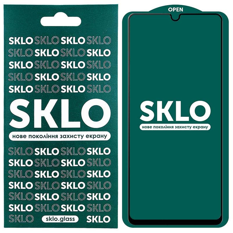 Захисне скло SKLO 5D (full glue) для Samsung Galaxy A32 4G / A22 4G / M32 / A31