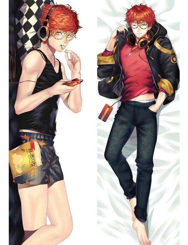 Дакiмакура 150х 50 см Mystic Messenger Seven 707, Подушка зі знімною наволочкою