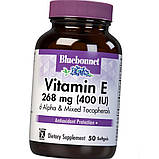 Вітамін Е Bluebonnet Nutrition Vitamin E 400 IU 50 softgels, фото 4
