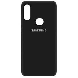 Чохол Silicone Cover My Color Full Protective (A) для Samsung Galaxy A10s Чорний / Black