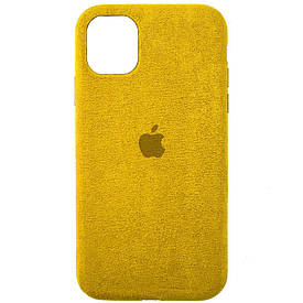 Чохол ALCANTARA Case Full для Apple iPhone 11 (6.1") Жовтий