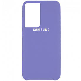 Уцінка Чохол Silicone Cover (AAA) для Samsung Galaxy S21 Ultra