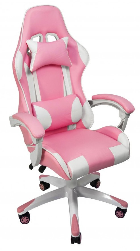 Крісло геймерськое Bonro B-870 рожеве (47000028)