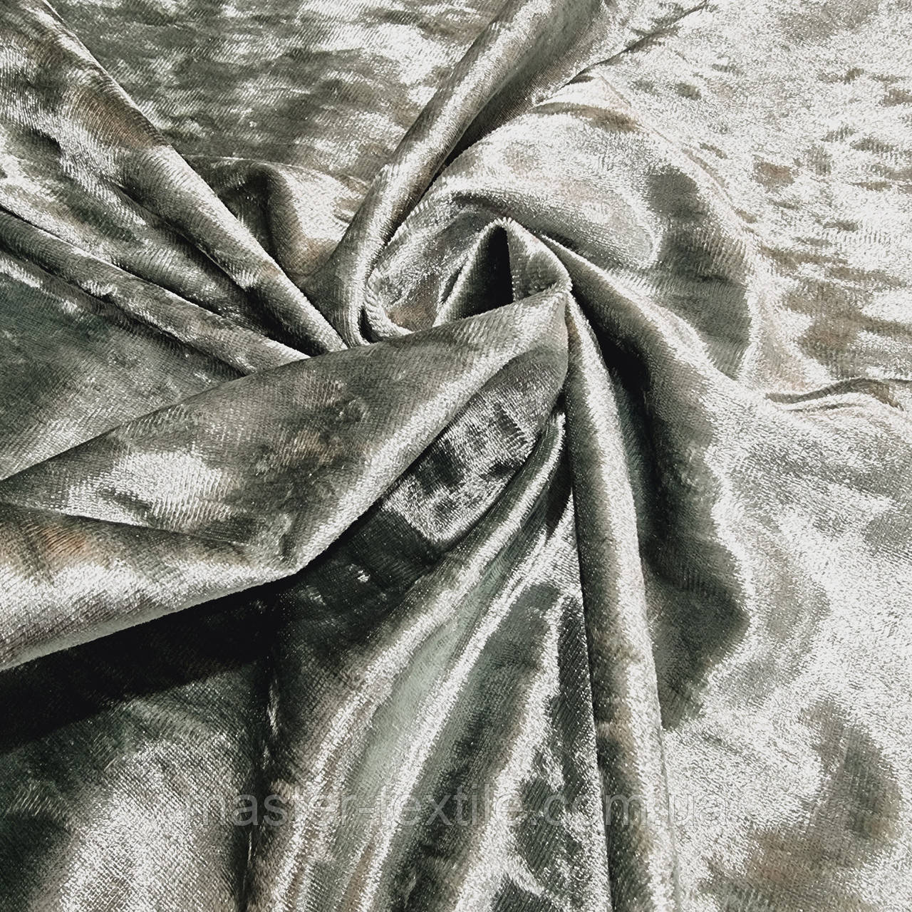 Оксамит мармуровий хакі, фото 1