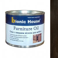 Масло для мебели Furniture oil Bionic House с твердым воском профессиональное Гебан