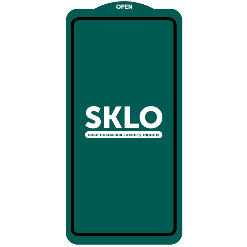 Захисне скло SKLO 5D (full glue) (тех. пак) для Realme 7 Pro