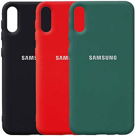 Чохол Silicone Cover Full Protective (AA) для Samsung Galaxy A02