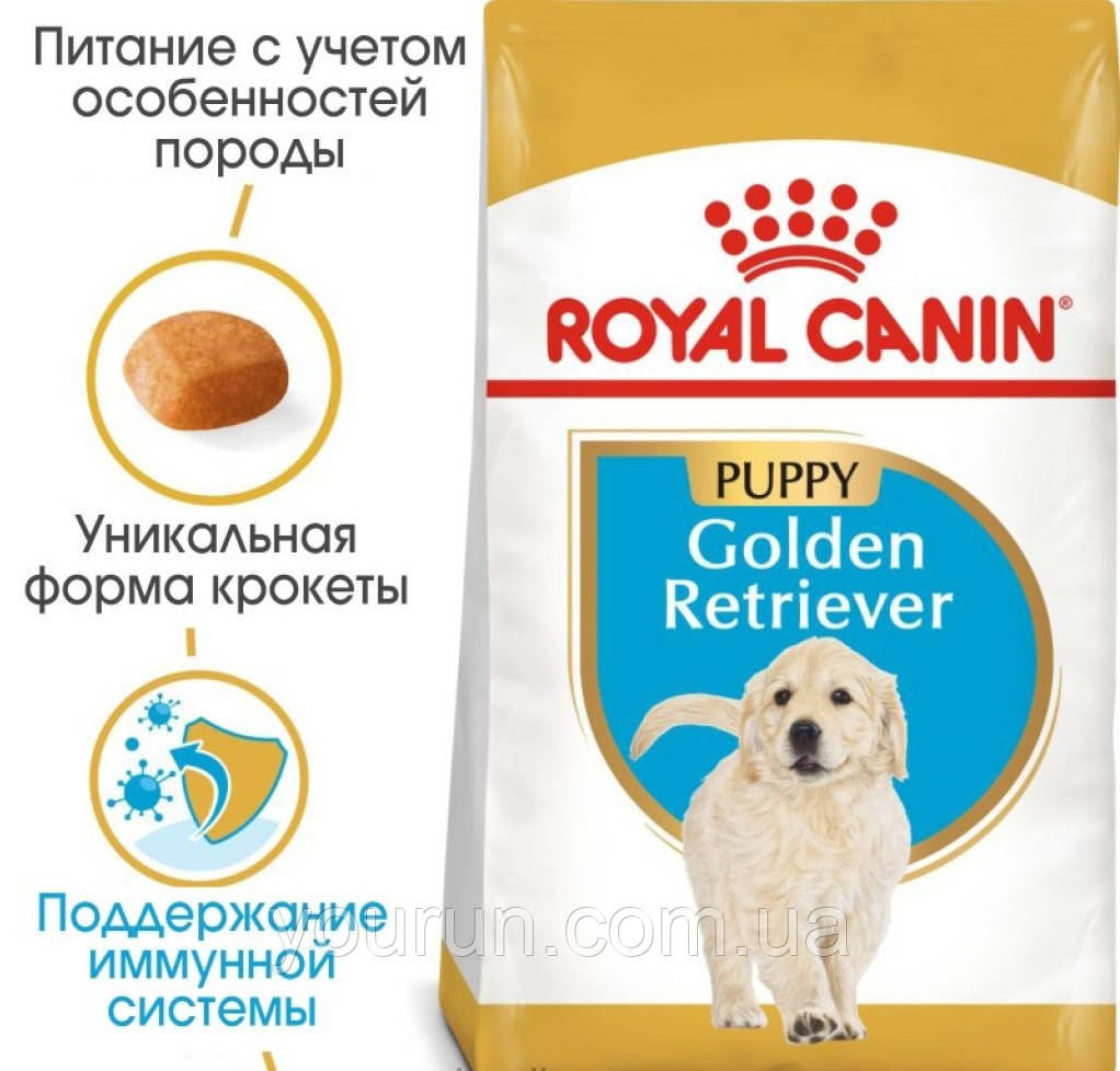 Royal Canin (Роял Канін) Golden Retriever Puppy - корм для цуценят голден ретривера 3.0 кг