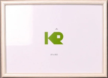 Фоторамка "DS" 15х21 №DS-051 біла з відливом(20)