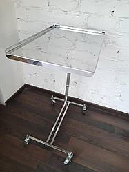 Столик Кохера-Мейо з H-подібною основою СтКМ-Н (столик медичний пересувний, маніпуляційний стіл)