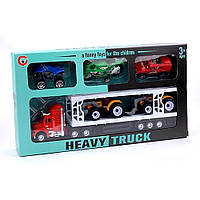 Трейлер інер-ий 33см,транспорт 5шт,в кор-ці,38х21х6,5см №99A6-11(48)