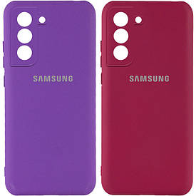 Чохол Silicone Cover My Full Color Camera (A) для Samsung Galaxy S21