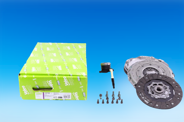 Комплект зчеплення з маховиком і витискним на Renault Duster K9K 1.5dci / VALEO 837432