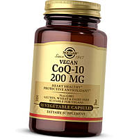 Коензим Q-10 Solgar CoQ-10 200 mg vegan 30 рослинних капсул