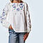 Дитяча вишита блуза Дивоцвіт Ніжна для дівчинки, фото 3