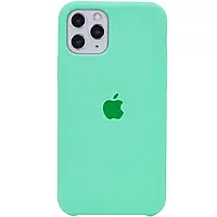 Силиконовый чехол накладка Apple Silicone Case for iPhone 11 Pro Max, Spearmint (HC) (A)