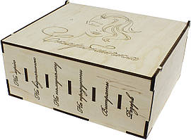 Скарбничка "Для пані" 21х18х8,5см фанера