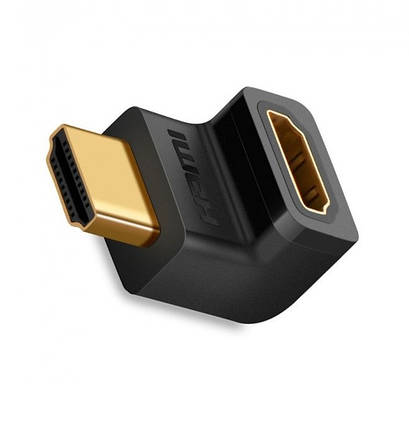 Перехідник HDMI Ugreen HD112 кутовий 270 градусів штекер-гніздо, фото 1