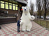 Костюм ведмедя надувний хутро 7 см, фото 2