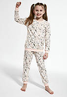 032-19 Пижама для девочек 118 Polar bear - розовый Cornette
