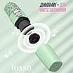 Караоке мікрофон дитячий акумуляторний LOSSO KIDS K9 Premium, зеленого кольору, фото 5