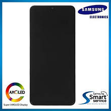 Дисплей Samsung M127 Galaxy M12 Чорний Black GH82-25043A оригінал!