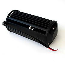 Світлодіодна фара LED (ЛІД) прямокутна 120W (40 діодів) алюмінієвий корпус | VTR, фото 2