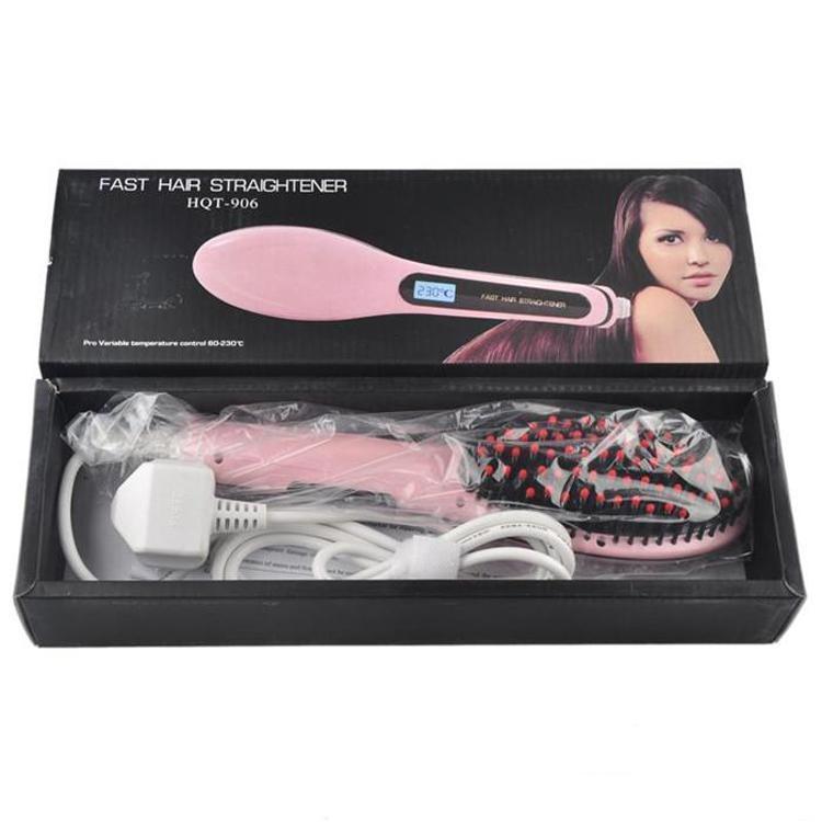 Електрична гребінець-випрямляч Fast Hair Straightener HQT-906