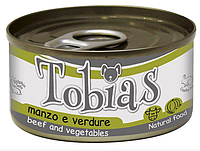 Консервы Tobias говядина/овощи для взрослых собак всех пород 170 г х 12 шт