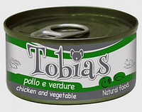 Консервы Tobias курица/овощи для взрослых собак всех пород 170 г х 12 шт