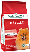 Сухий корм Arden Grange Mini Adult курка і рис для дорослих собак дрібних порід