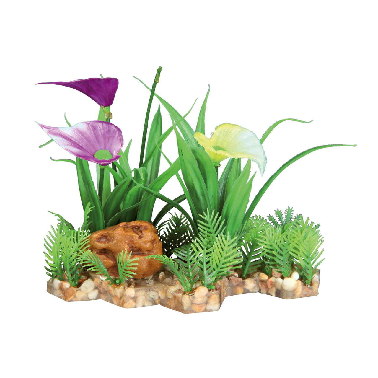 Декорация для аквариума Trixie растения на подставке 13 см (пластик) - фото 1 - id-p1510096843