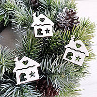 Будиночок дерев'яна 4 на 3.5 см